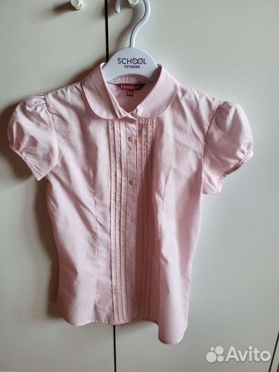 Школьная форма. Блузка для девочки. Рост 128