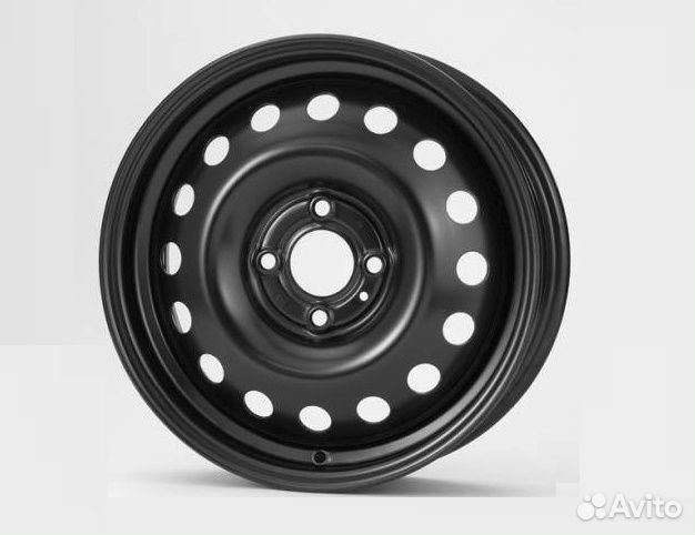 Диск тзск Largus Черный 6*15/4*100 d60,1 ет50