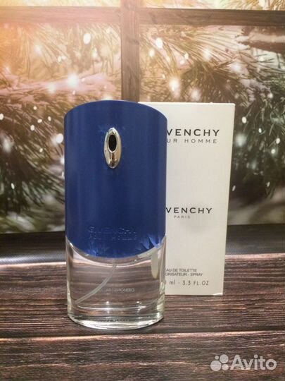 Givenchy pour homme blue label 100 ml мужской