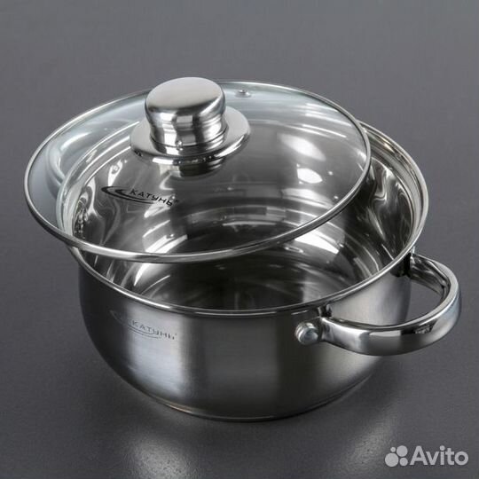 Набор кастрюль (4 шт.). Новый. пр-во россия