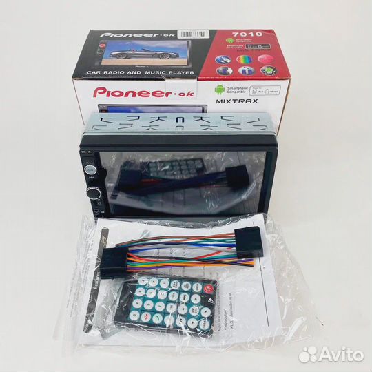 Автомагнитола сенсорная 2DIN Pioneer.OK 7010
