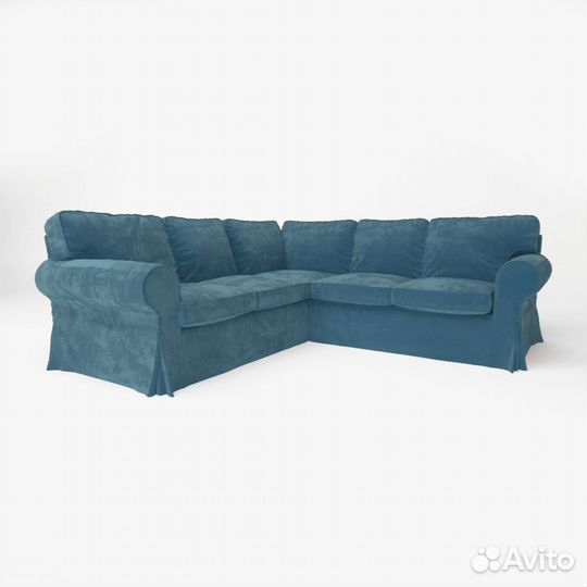 Чехол на угловой диван Экторп (икеа)