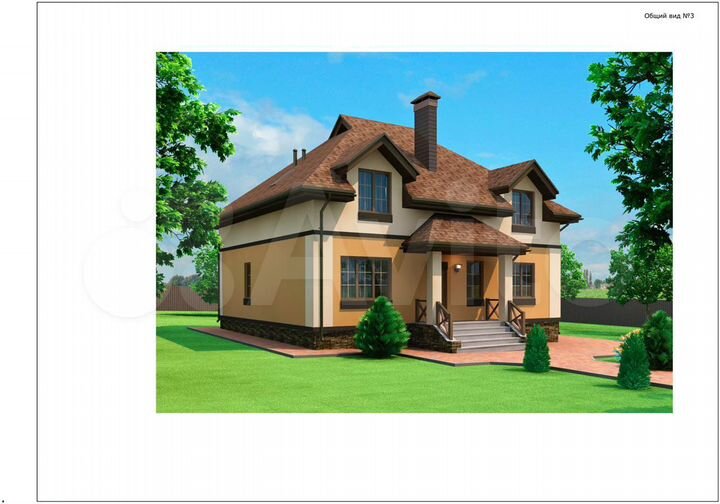 Дача 231 м² на участке 10 сот.