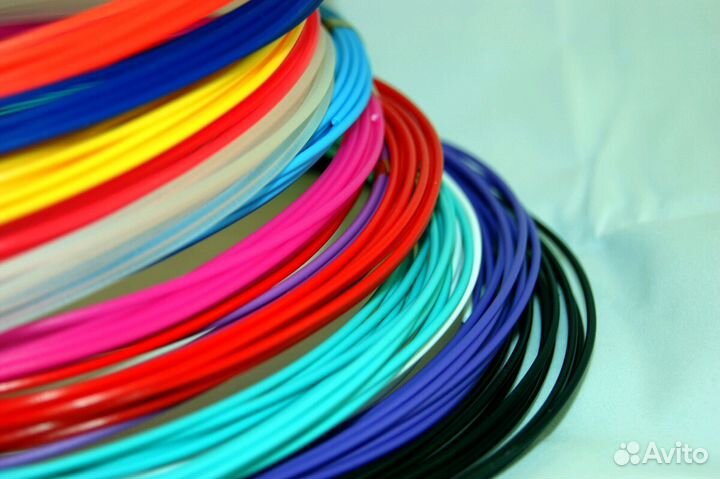PLA пластик для 3D ручки. 13 цветов, 130 метров
