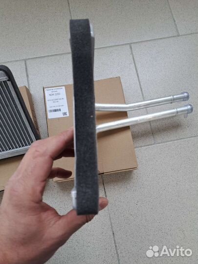 Радиатор отопителя Рио 2005-2010, Верна 2005-20010