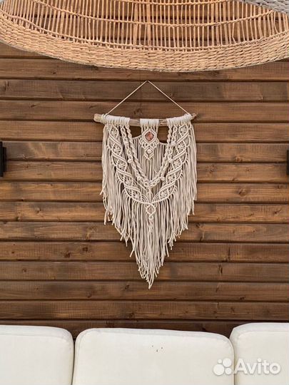 Макраме панно