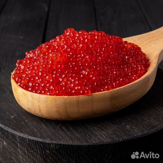 Красная икра кета
