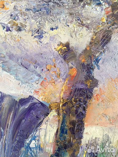 Картина маслом на холсте 