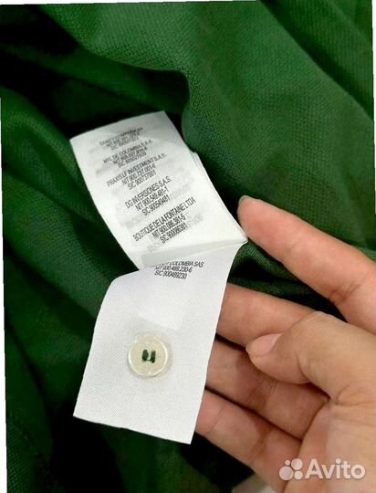 Оригинальный Lacoste Поло