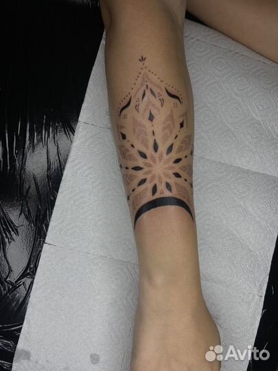 Модель для тату