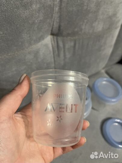 Конткйнеры для хранения грудного молока 180 мл