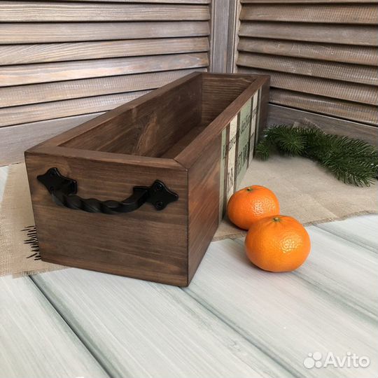 Деревянный ящик