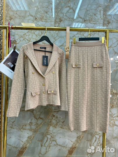 Костюм с юбкой Balmain
