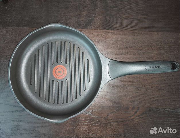 Сковорода-гриль тефаль