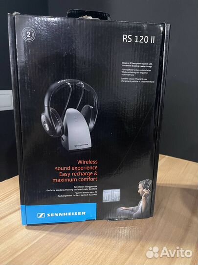 Наушники sennheiser RS 120 II беспроводные