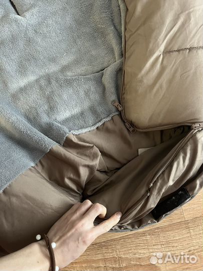 Теплый непромокаемый конверт в коляску