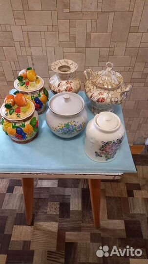 Чайники заварочные СССР, сахарницы