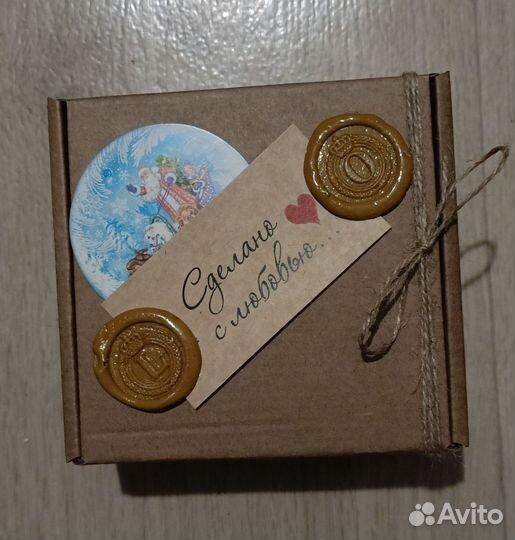 Ватные елочные игрушки. Грибы