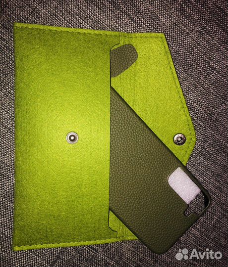 Кожаный чехол для телефона Samsung S22