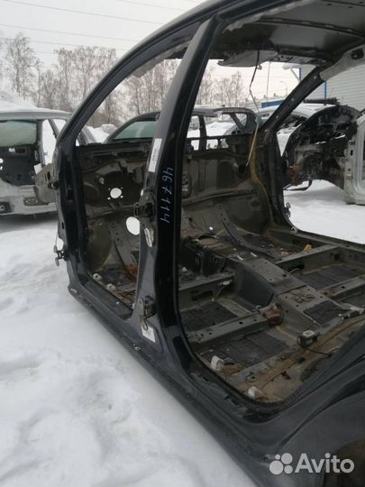 Б/У Порог со стойкой левый 6131212480 toyota