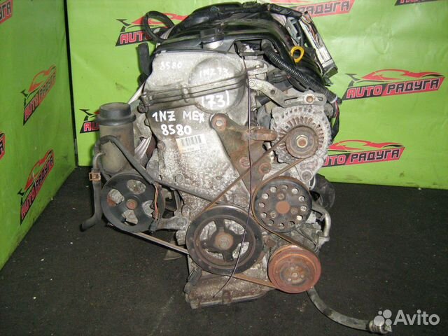 Двигатель (двс) 1NZ-FE toyota allex