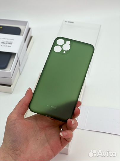 Чехол на iPhone 11/12/13 ультратонкий K-Doo