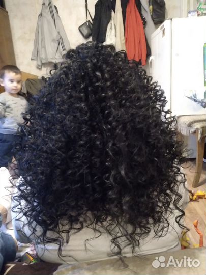 Афрокудри укладка