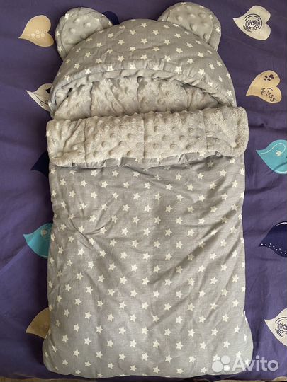 Конверт для новорожденного осень/весна