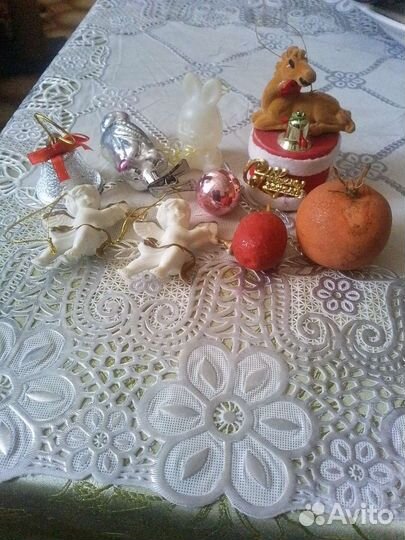 Елочные игрушки СССР советские