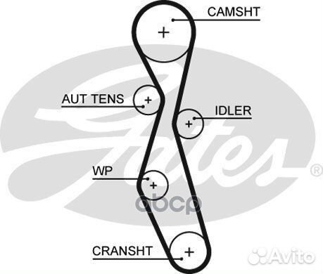 Ремкомплект привода грм с водяным насосом