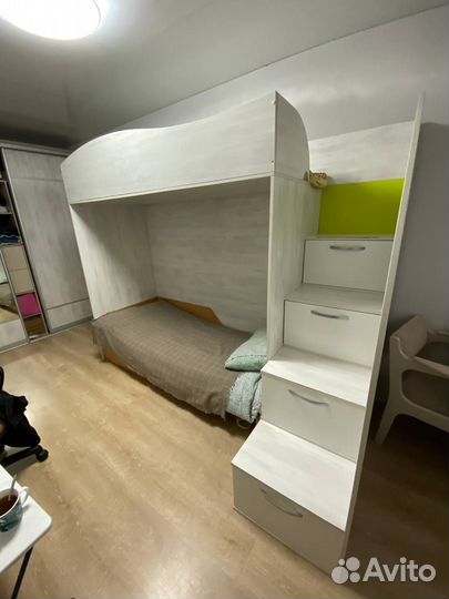 Кровать чердак