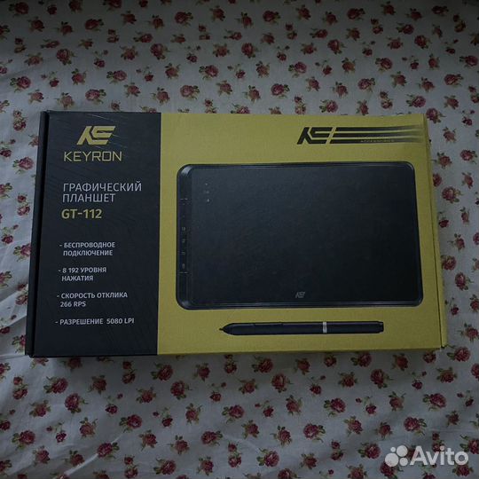 Графический планшет keyron gt-112