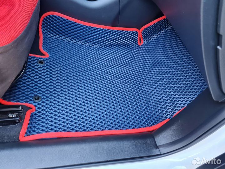 Эва ева коврики в Авто,с 3Д бортами и без/Багажник