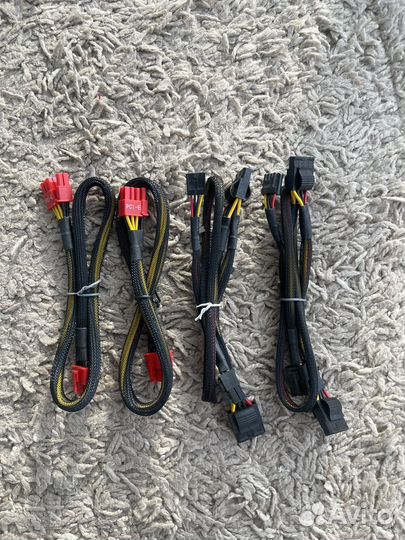 Вентилятор 120мм, кулер, крепления, кабели VGA