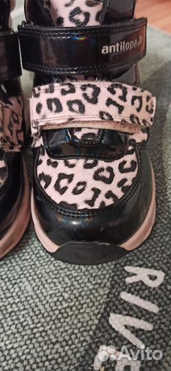 Демисезонные ботинки на девочку 23 р-р 15 см