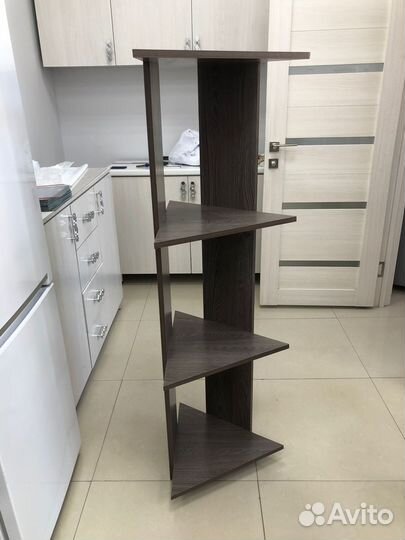 Полка угловая напольная