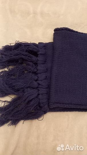 Берет и шарф комплект