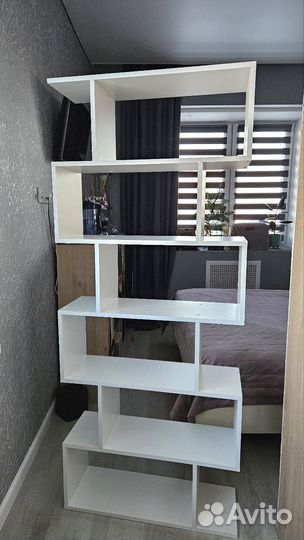 Стеллаж белый