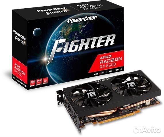 Видеокарта PowerColor AMD Radeon RX 6600 Fighter a