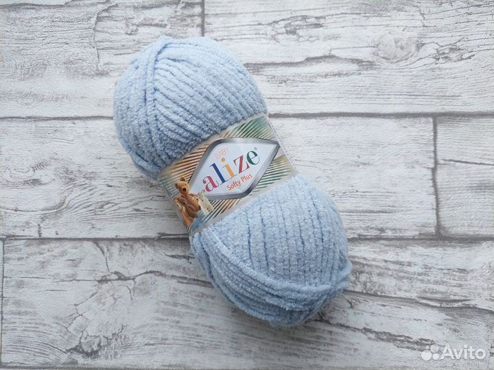 Плюшевая пряжа alize softy plus (Ализе Софти Плюс)