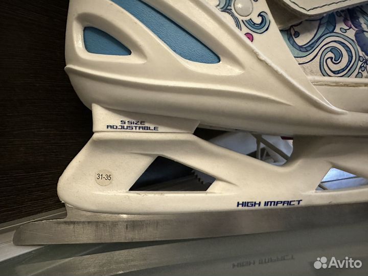 Коньки детские раздвижные 31-35