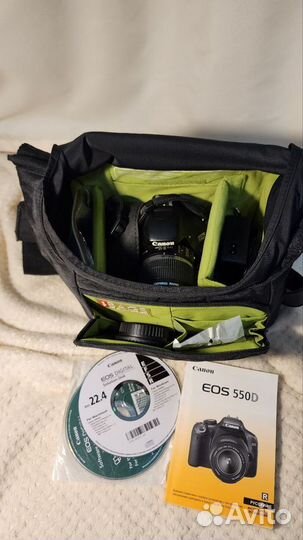 Canon EOS 550D kit (EF-S 18-55 мм