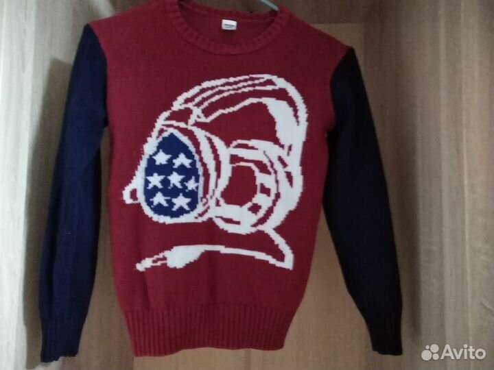 Лонгслив,Водолазки,Свитер,Толстовки, б/у. (6-8лет)