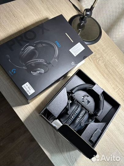 Наушники Logitech G PRO X в отличном состояние