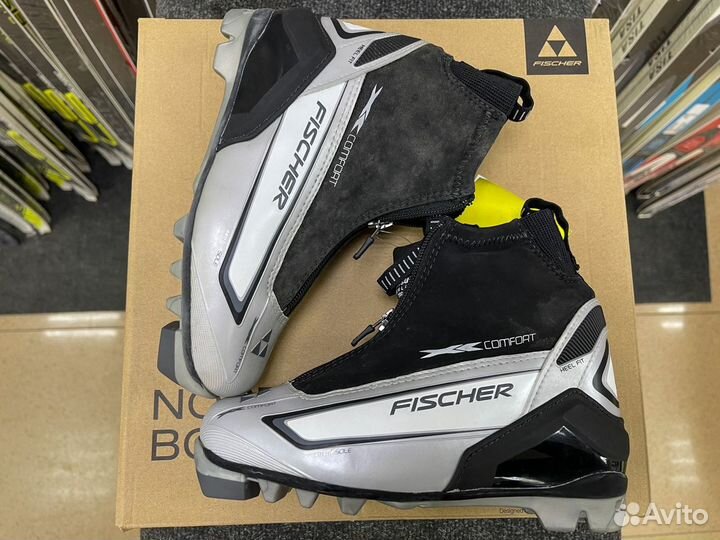 Лыжные ботинки fischer xc comfort silver