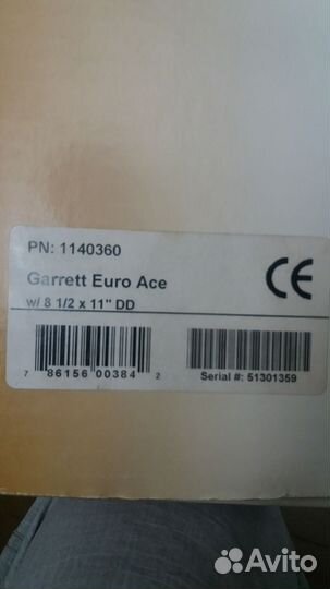 Металлоискатель garrett ace 350 euro