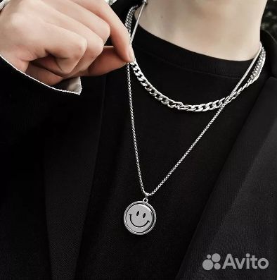 Подвеска бижутерия Цепочка на шею Кулон Тренд 2023