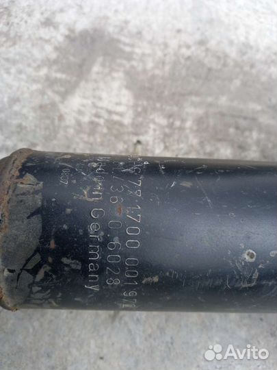 Пневморессора ман и прицеп