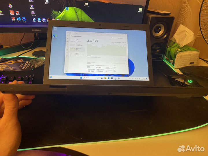 Ноутбук Lenovo thinkpad l470 (i3-6100u/4gb/150gb)