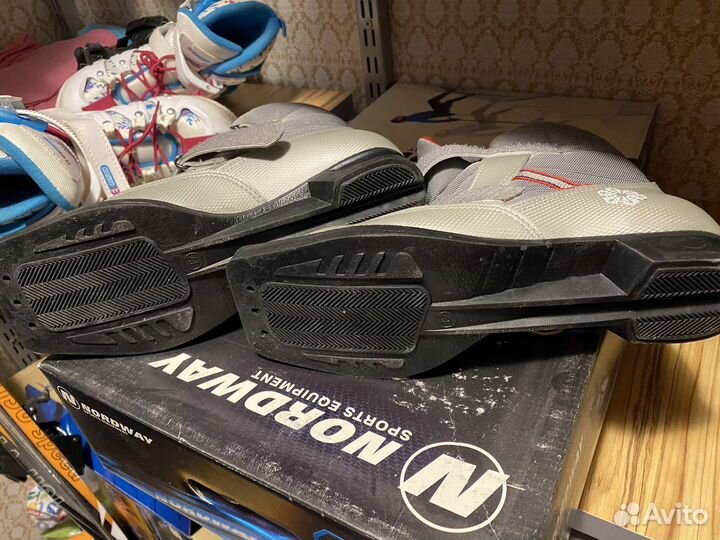 Лыжные ботинки 36-37 Nordway новые